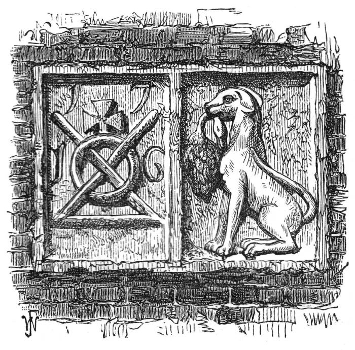 Framed Print : Sign of the Dog and Duck Framed Print : Sign of the Dog and Duck