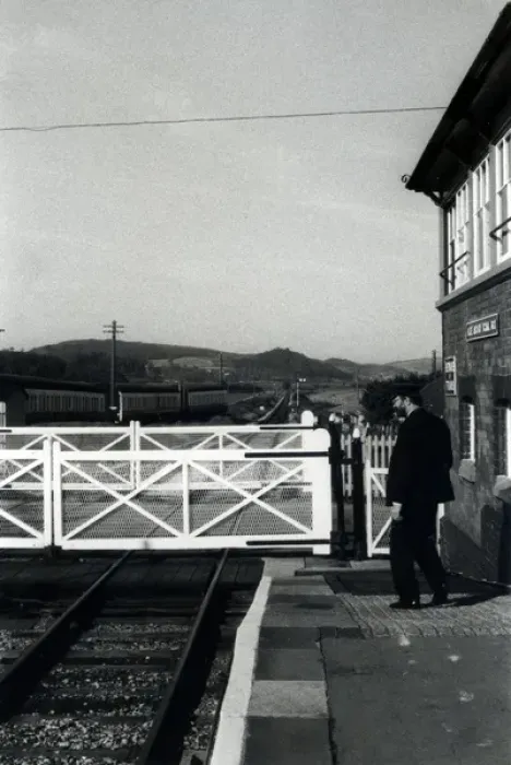Framed Print : The Signal Box, Blue Anchor, Somerset Framed Print : The Signal Box, Blue Anchor, Somerset