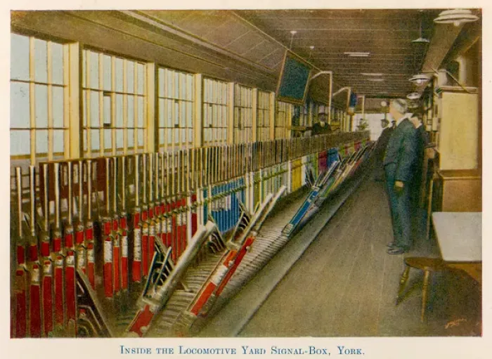 Framed Print : Signal Box at York Framed Print : Signal Box at York