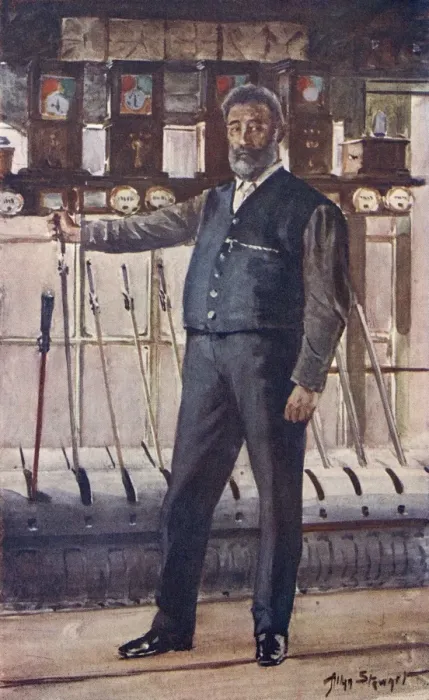 Framed Print : Signalman Bayliss Framed Print : Signalman Bayliss