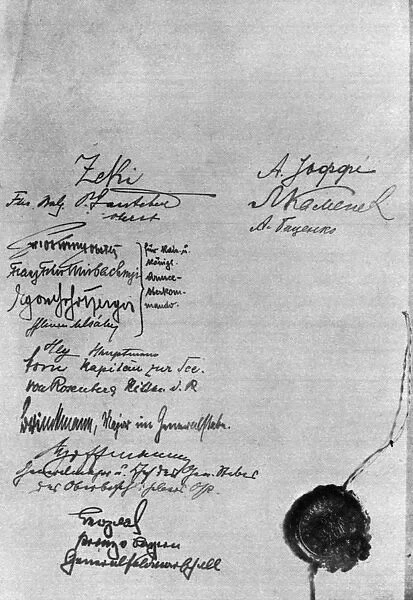 Signed Treaty Document