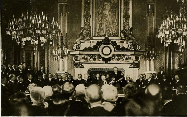 Signing of the Peace Pact in Paris, August 1928