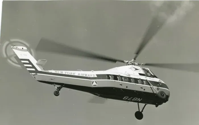 Framed Print : Sikorsky S-58, N878, of New York Airways Framed Print : Sikorsky S-58, N878, of New York Airways