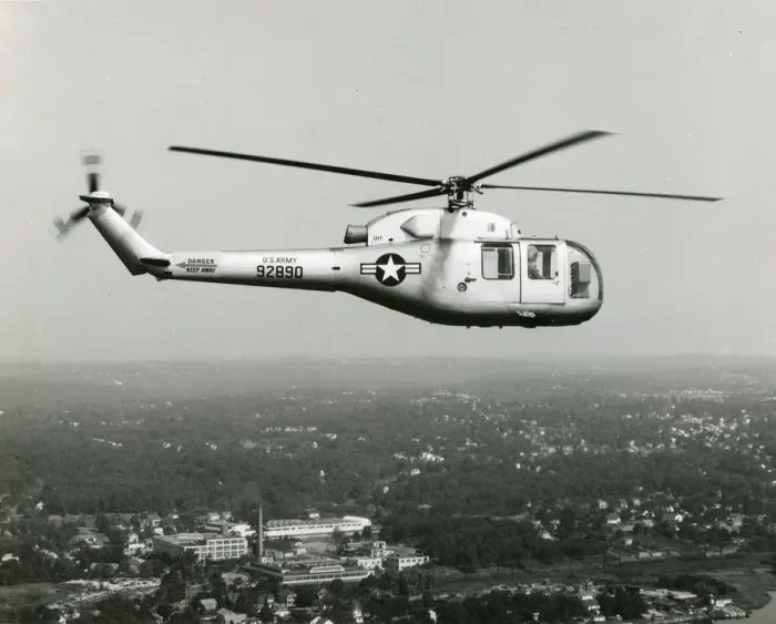 Framed Print : Sikorsky S-59 or XH-39, 49-2890 Framed Print : Sikorsky S-59 or XH-39, 49-2890