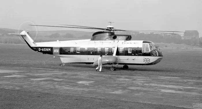Framed Print : Sikorsky S-61N G-ASNM Framed Print : Sikorsky S-61N G-ASNM