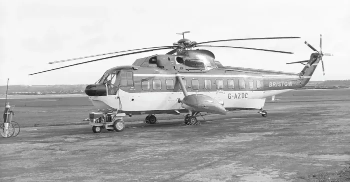 Framed Print : Sikorsky S-61N G-AZDC Framed Print : Sikorsky S-61N G-AZDC