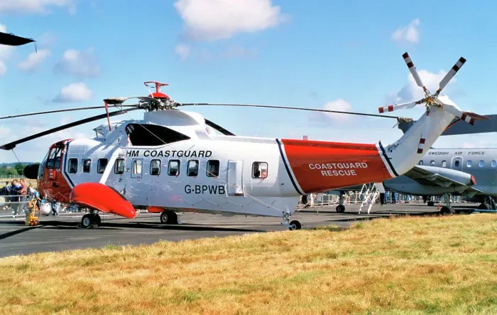 Framed Print : Sikorsky S-61N G-BPWB Framed Print : Sikorsky S-61N G-BPWB