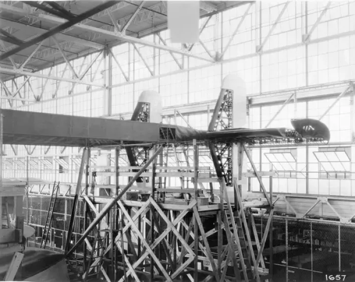 Framed Print : Sikorsky S40 outriggers fins rudders and stabiliser Framed Print : Sikorsky S40 outriggers fins rudders and stabiliser