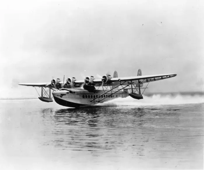Framed Print : Sikorsky S42 of Pan American Airways