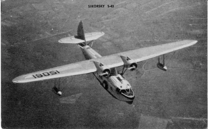 Framed Print : Sikorsky S43 15061 Framed Print : Sikorsky S43 15061