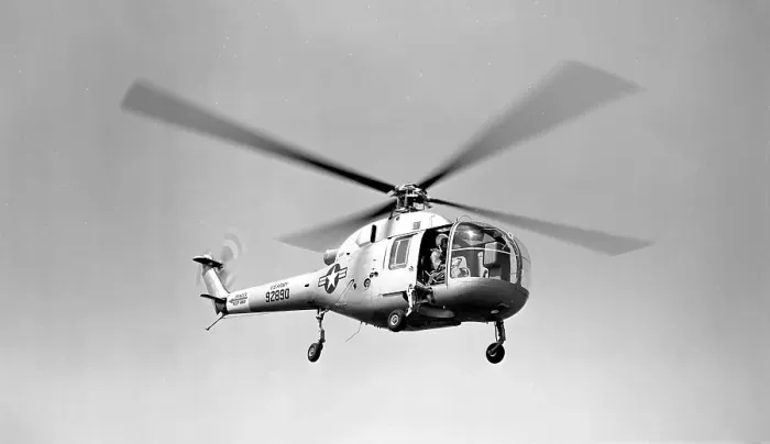 Framed Print : Sikorsky YH-18A 49-2890 Framed Print : Sikorsky YH-18A 49-2890