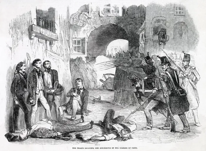 Framed Print : Silencing the opposition at the Temple in Paris, after Louis-Napoleon Framed Print : Silencing the opposition at the Temple in Paris, after Louis-Napoleon