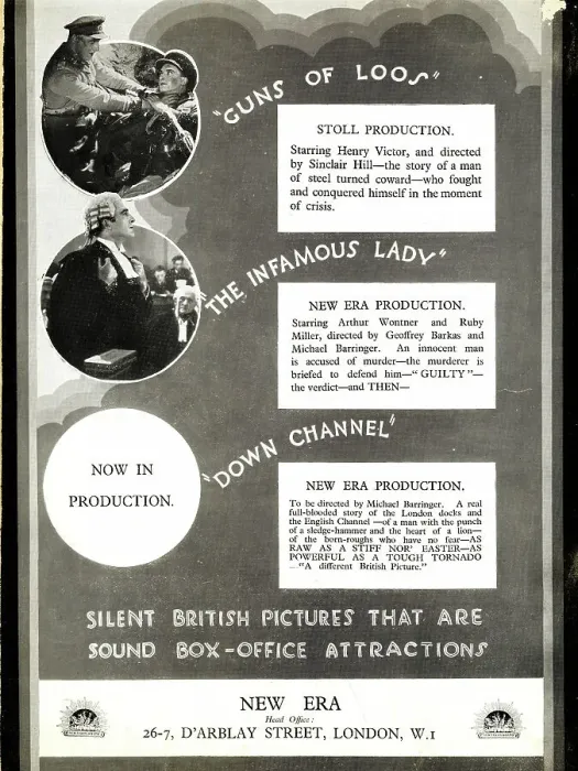 Framed Print : Three silent British films, New Era Productions, London