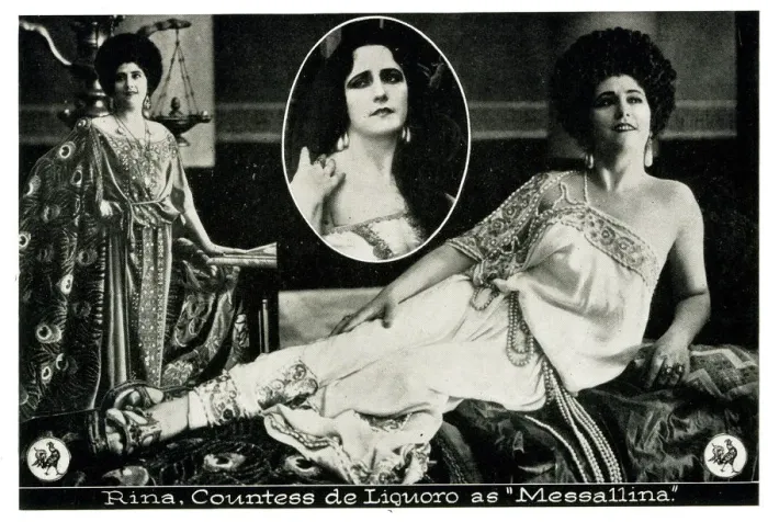 Framed Print : Silent Film - Messalina, Rina Countess of Liguoro Framed Print : Silent Film - Messalina, Rina Countess of Liguoro