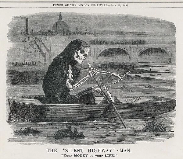 Silent Highwayman. Death - The Silent Highway-Man of the polluted River Thames