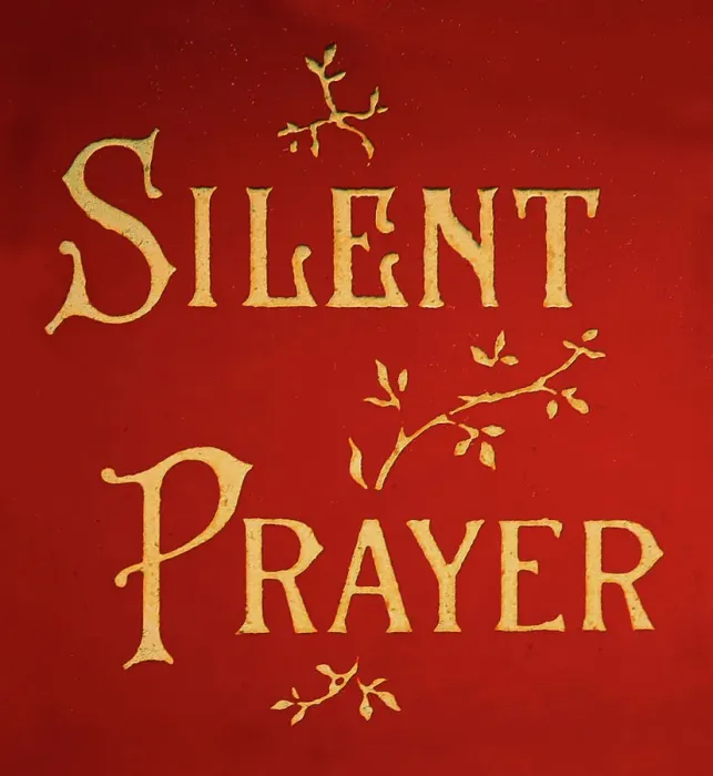 Framed Print : Silent Prayer magic lantern slide, Victorian period Framed Print : Silent Prayer magic lantern slide, Victorian period