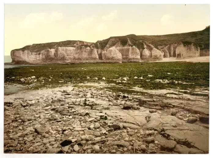 Framed Print : Silex Bay, Yorkshire, England Framed Print : Silex Bay, Yorkshire, England
