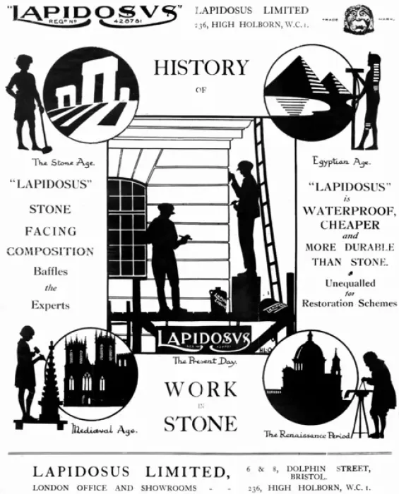 Framed Print : Silhouette advertisement for Lapidosus Limited Framed Print : Silhouette advertisement for Lapidosus Limited