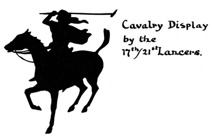 Framed Print : Silhouette of cavalry display, 17th / 21st Lancers Framed Print : Silhouette of cavalry display, 17th / 21st Lancers