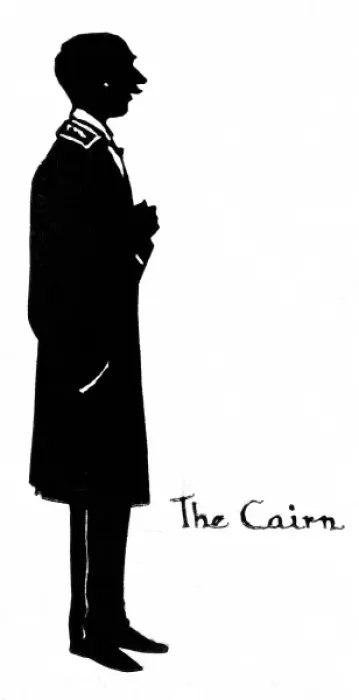 Framed Print : Silhouette of hotel commissionaire Framed Print : Silhouette of hotel commissionaire