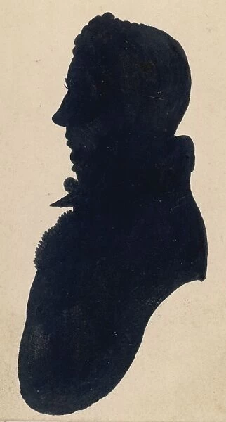 Silhouette  /  Man C. 1820