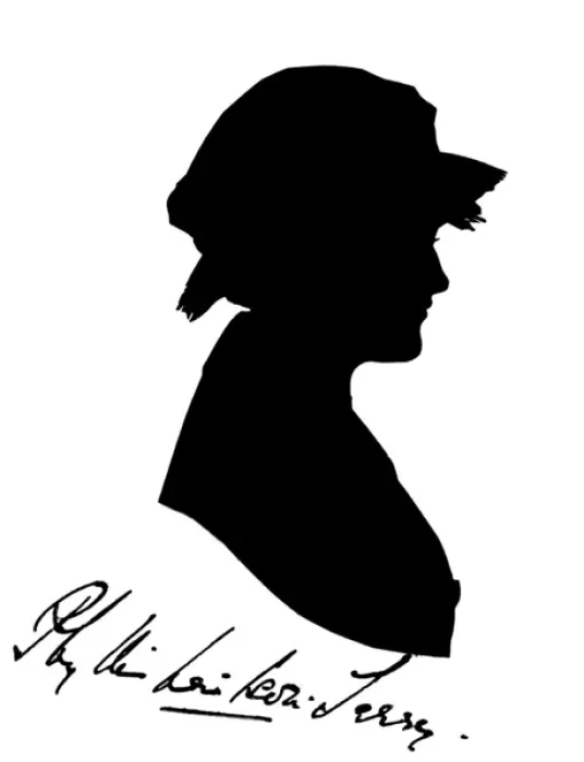 Framed Print : Silhouette portrait of Charles Coborn, music hall performer Framed Print : Silhouette portrait of Charles Coborn, music hall performer