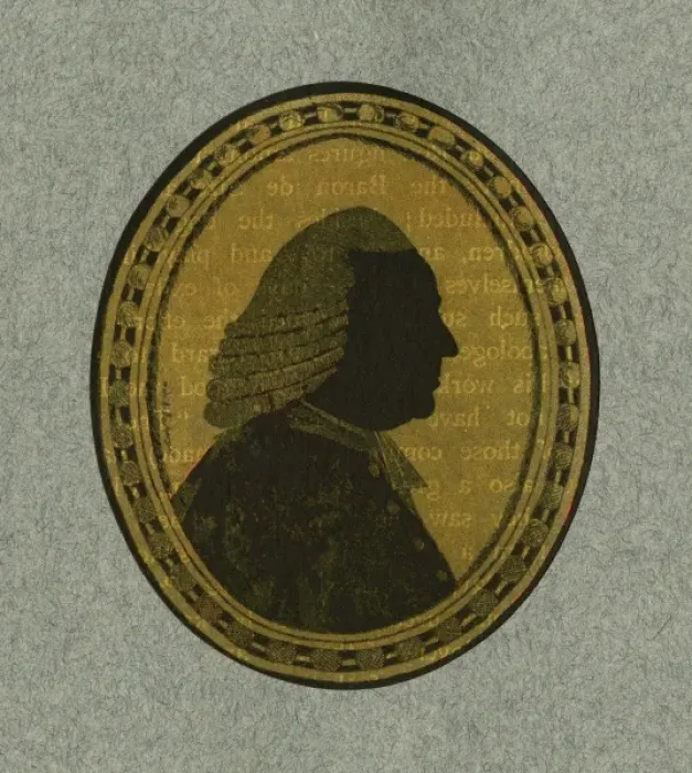 Framed Print : Silhouette portrait of Lord Mansfield by A. Forberger Framed Print : Silhouette portrait of Lord Mansfield by A. Forberger