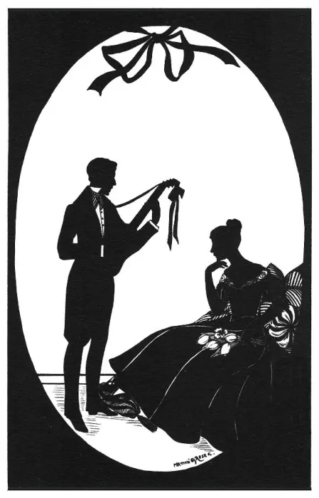 Framed Print : Silhouette - Postcard Design Framed Print : Silhouette - Postcard Design