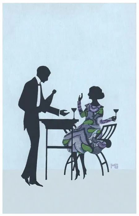 Framed Print : Silhouette - Postcard Design Framed Print : Silhouette - Postcard Design