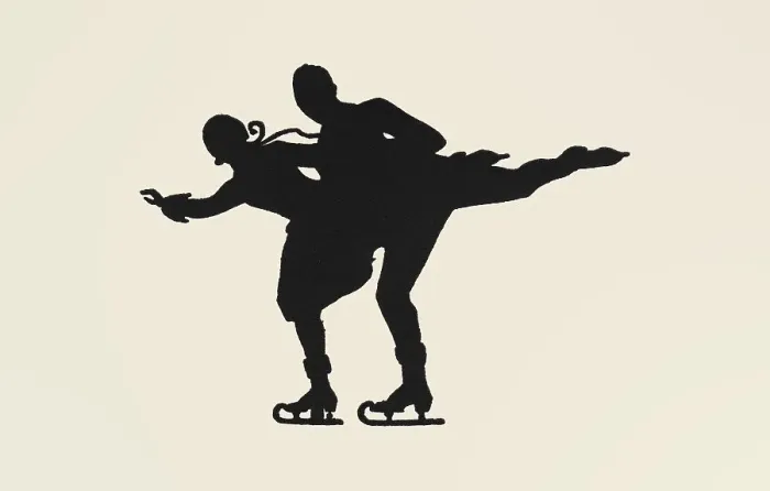 Framed Print : Silhouette - Postcard Design Framed Print : Silhouette - Postcard Design