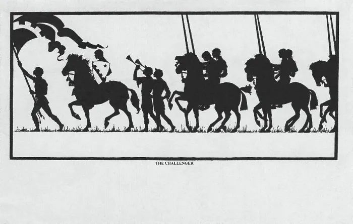 Framed Print : Silhouette - Postcard Design