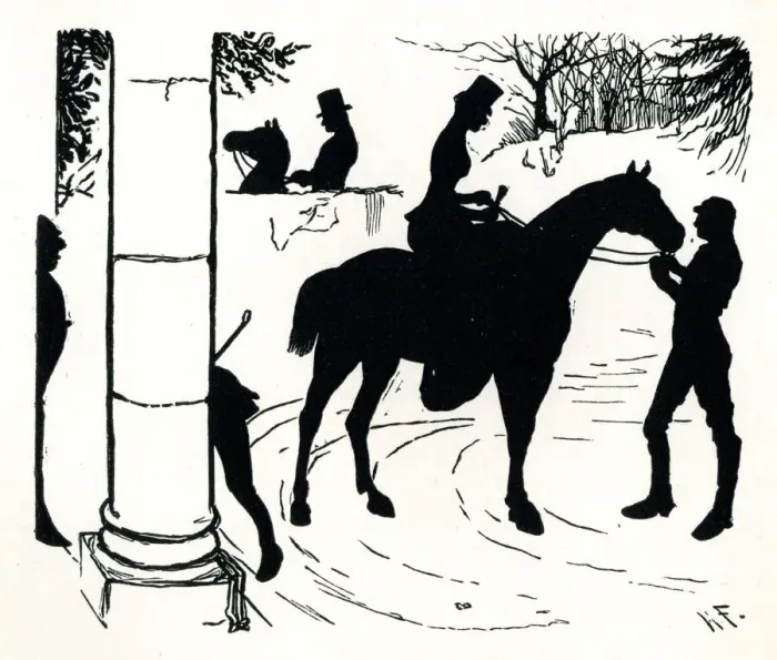 Framed Print : Silhouette, Preparing for the Hunt Framed Print : Silhouette, Preparing for the Hunt