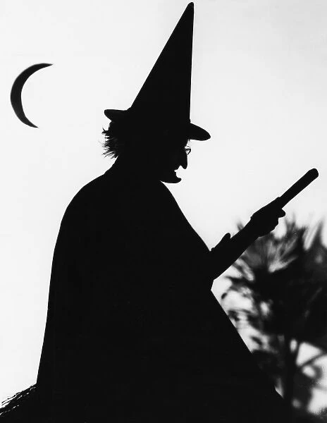 Silhouette of a Witch