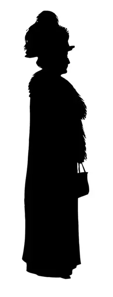 Edwardian Dress Silhouette Print, 20th century. Art Prints, Posters &  Puzzles from Mary Evans