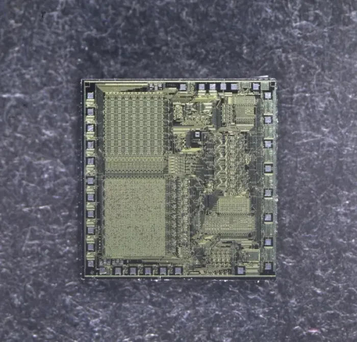 Framed Print : Silicon Chip