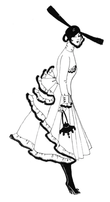 Framed Print : Silk dress, 1915 Framed Print : Silk dress, 1915