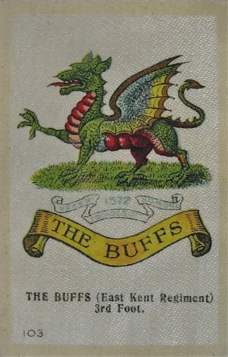 Framed Print : Silk Regimental Badges Framed Print : Silk Regimental Badges