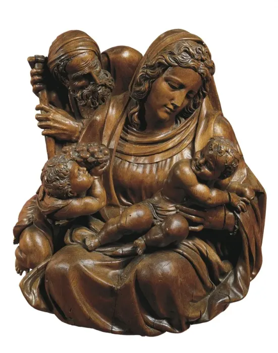 Framed Print : SILOɬDiego de (1495-1563). Holy Family. first Framed Print : SILOɬDiego de (1495-1563). Holy Family. first