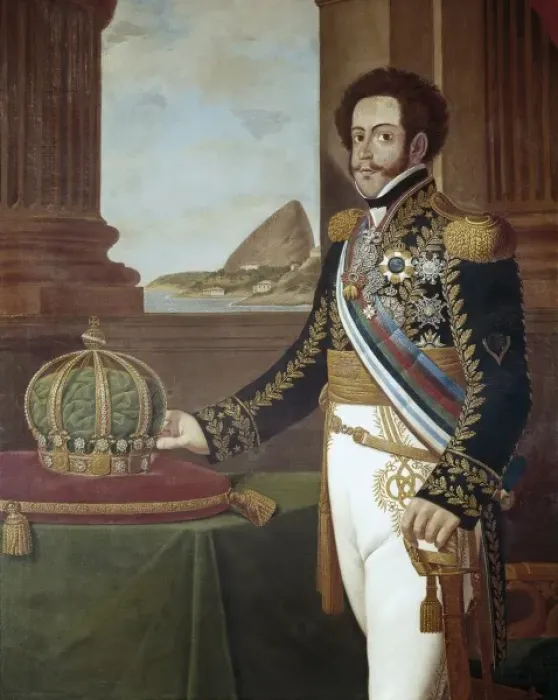 Framed Print : SILVA, Henrique Jose da (1772-1834). Pedro I Framed Print : SILVA, Henrique Jose da (1772-1834). Pedro I