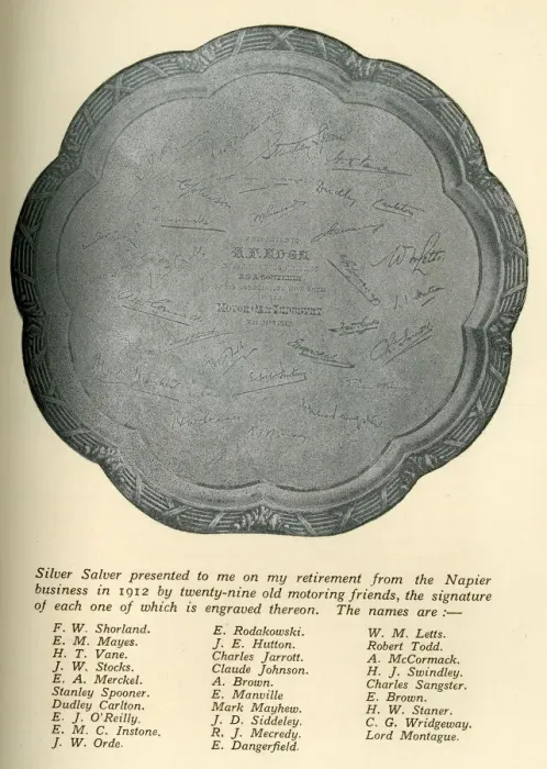 Framed Print : Silver Salver presented tos F Edge Framed Print : Silver Salver presented tos F Edge