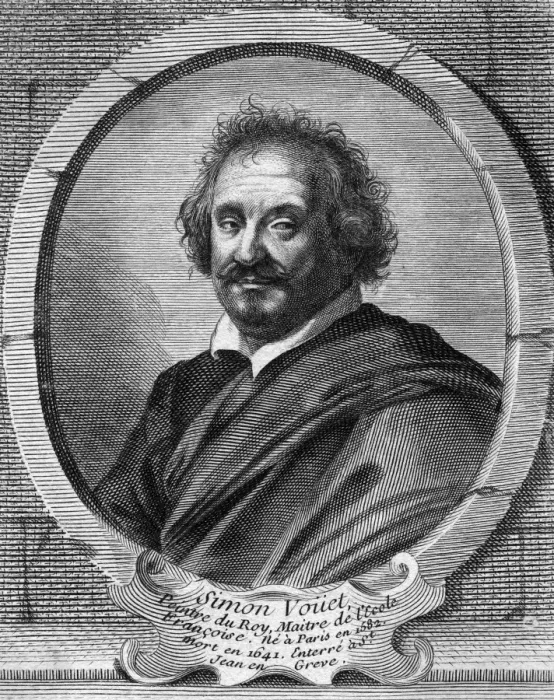 Framed Print : Simon Vouet - Anon Eng