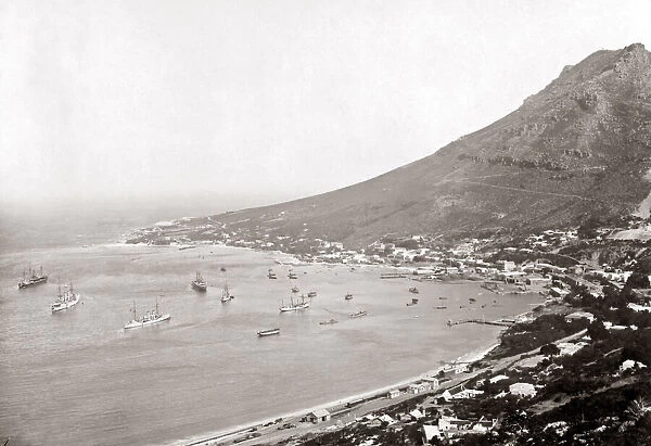 Simons Town, South Africa, circa 1890s. Date: circa 1890s