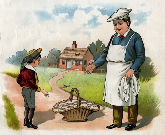 Framed Print : Simple Simon and the Pieman Framed Print : Simple Simon and the Pieman