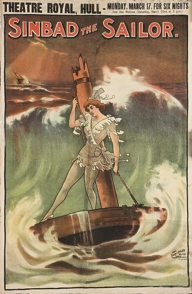 Sinbad the Sailor theatre poster