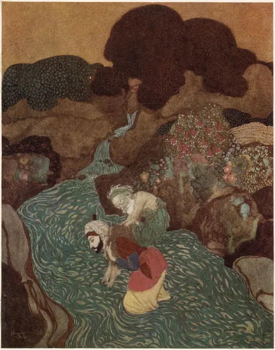 Framed Print : Sindbad, the episode of the Old Man of the Sea Framed Print : Sindbad, the episode of the Old Man of the Sea