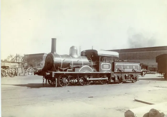 Framed Print : Sindh, 2-4-0 locomotive Framed Print : Sindh, 2-4-0 locomotive
