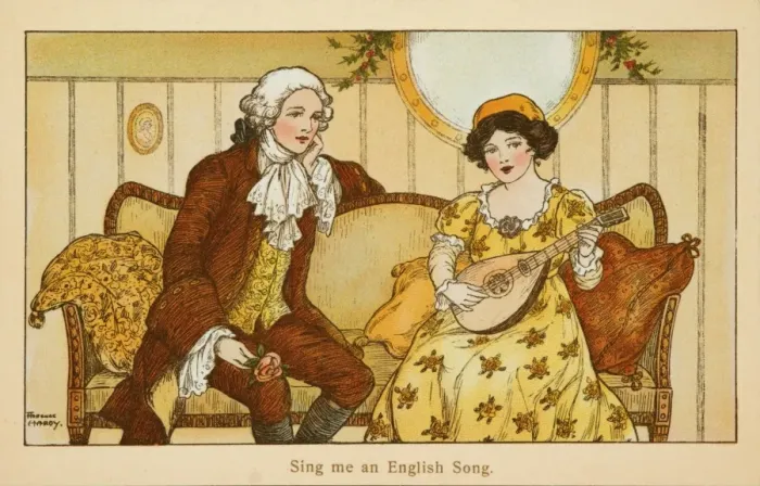 Framed Print : Sing me an English Song by Florence Hardy Framed Print : Sing me an English Song by Florence Hardy