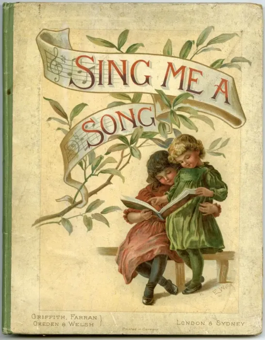 Framed Print : Sing Me A Song, childrens book / Ellen Welby Framed Print : Sing Me A Song, childrens book / Ellen Welby