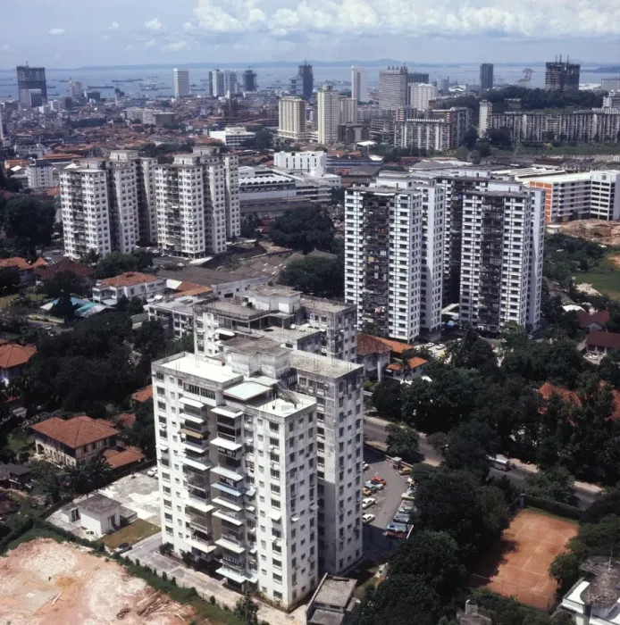 Framed Print : Singapore 1976