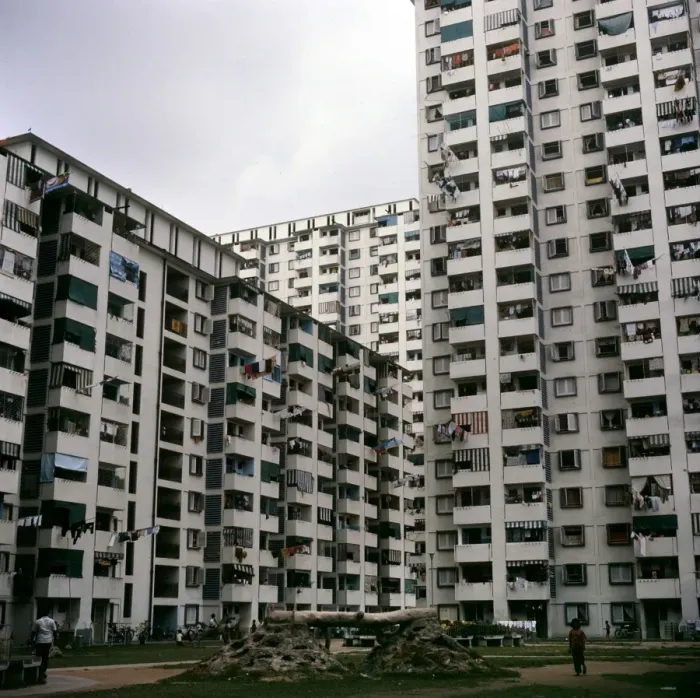 Framed Print : Singapore Modern Flats Framed Print : Singapore Modern Flats